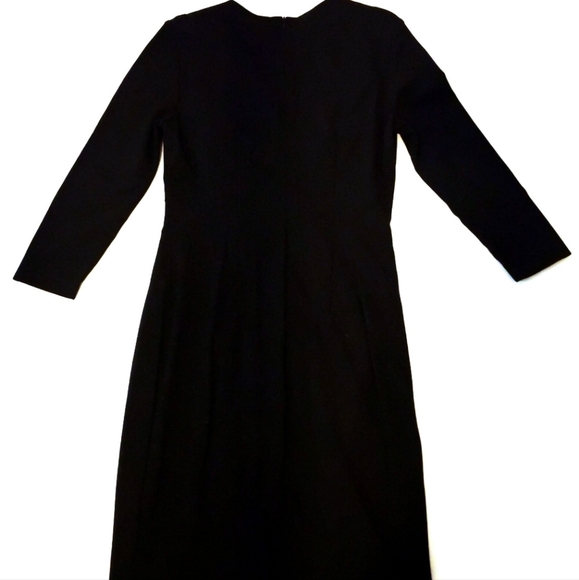 Escada Black Formal Dress Size 40 Pre-Owned - Picture 3 of 4